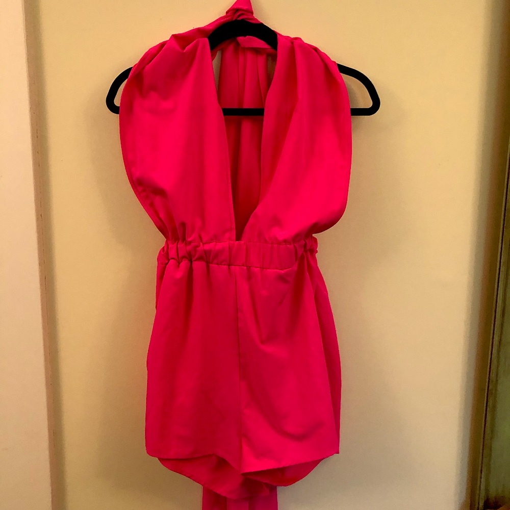 Pink romper